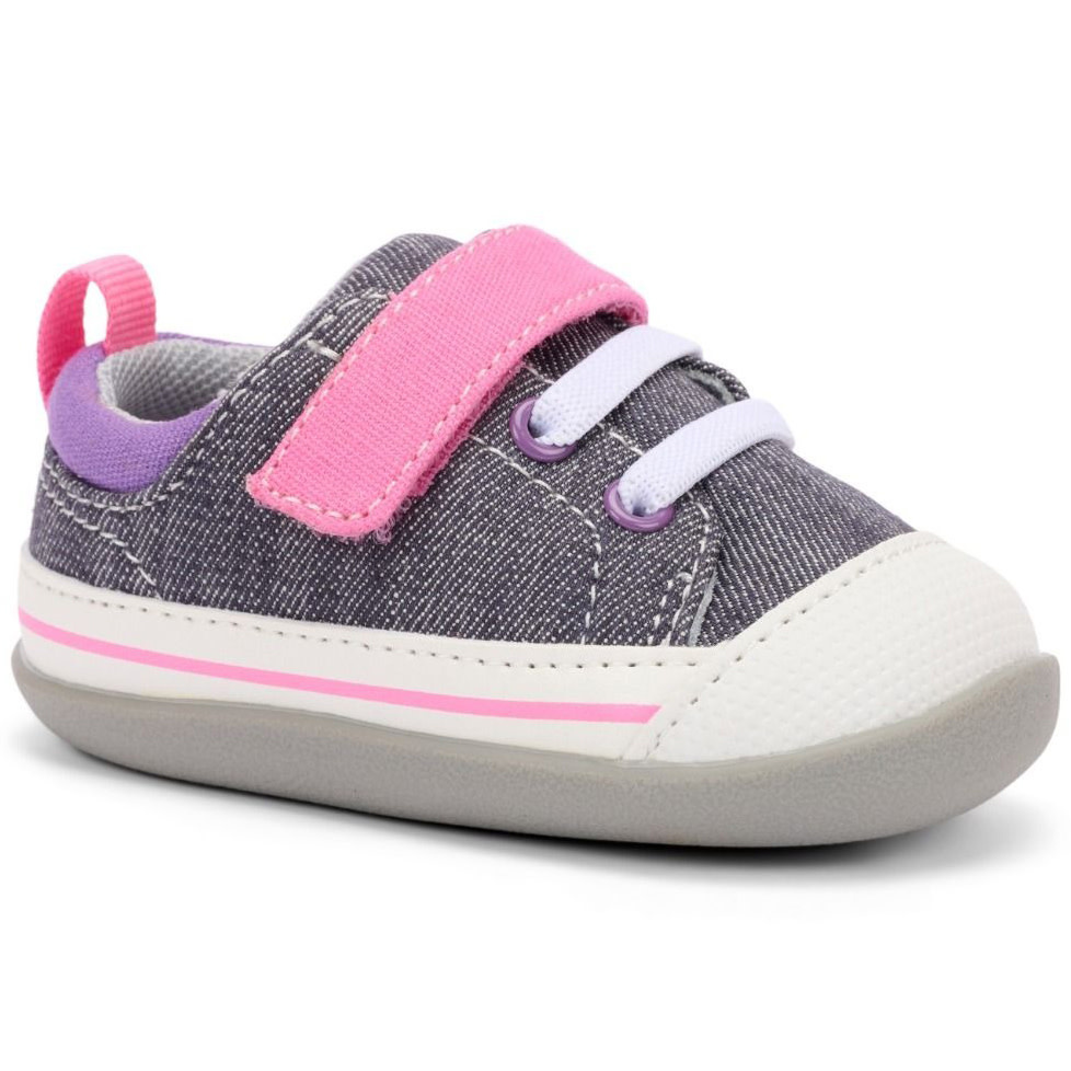 Stevie II Infant Sneakers Chambray/Pink - Vancouver's Best Baby & Kids  Store: Unique Gifts, Toys, Clothing, Shoes, Boots, Baby Shower Gifts.