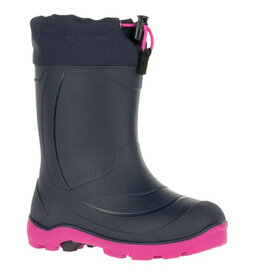 Kamik Navy/Magenta Snobuster Winter Boots Size: 8