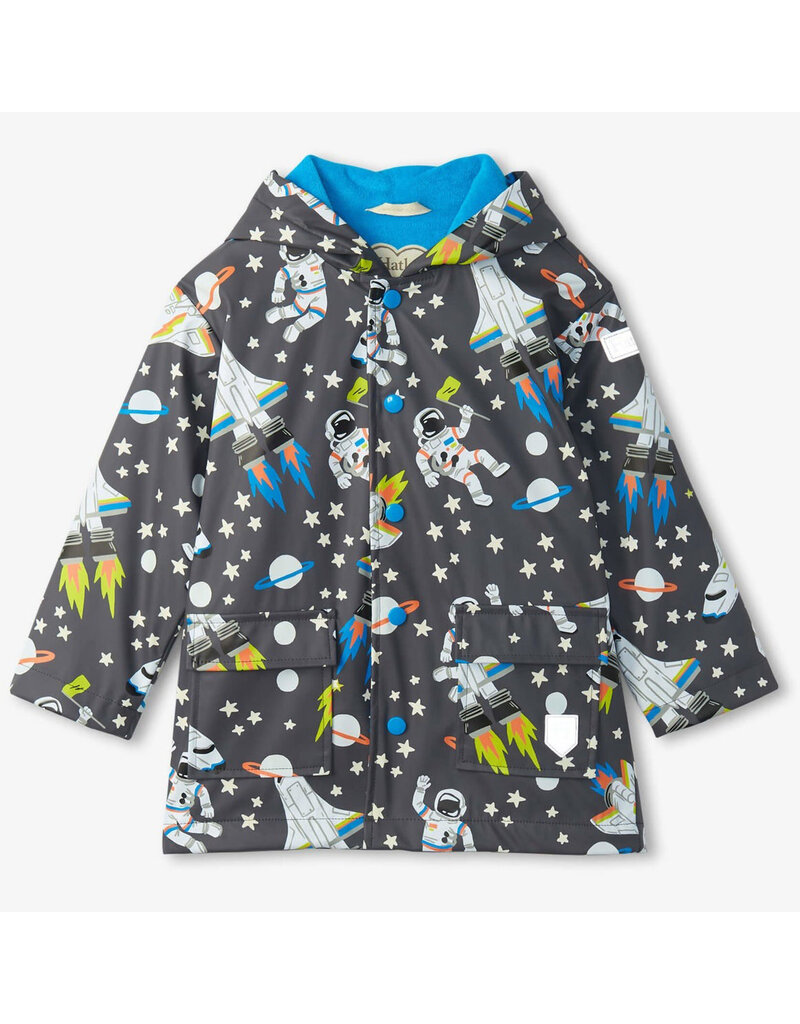 Hatley Outer Space Colour Changing Raincoat