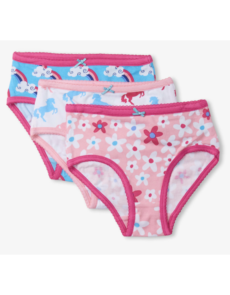 3-Pack of print cotton thongs - Cotton - Briefs - Underwear - CLOTHING -  Woman 