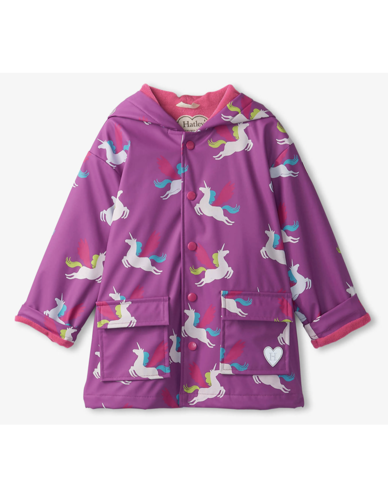 Hatley Pretty Pegasus Colour Changing Raincoat