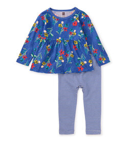 Tea Collection Alpine Peplum Baby Set, Sizes: 3-6m, 9-12m