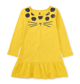 Tea Collection Whiskers Baby Ruffle Hem Dress