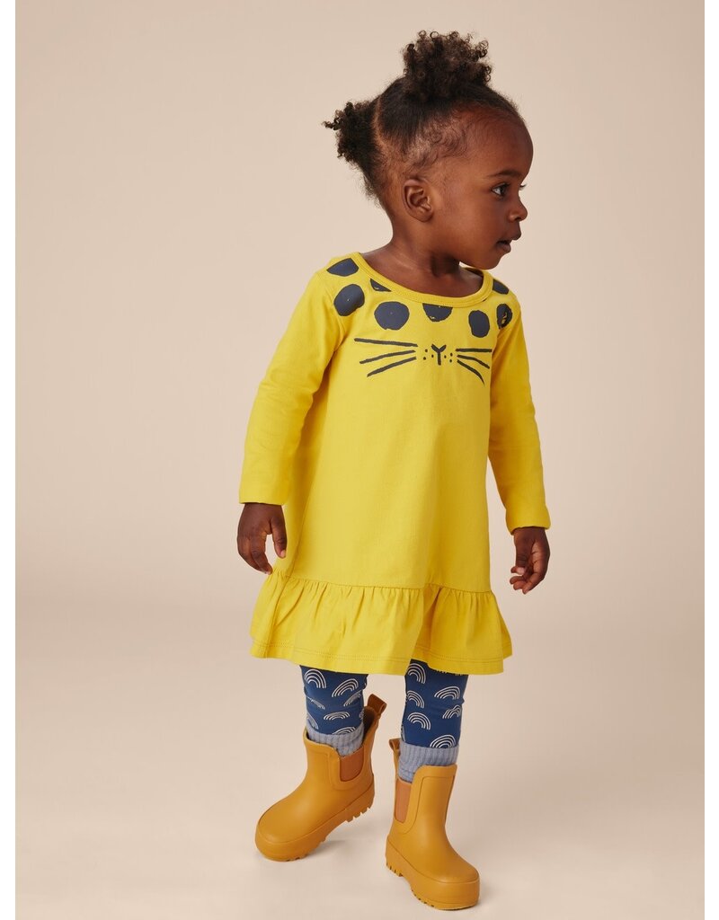 Whiskers Baby Ruffle Hem Dress