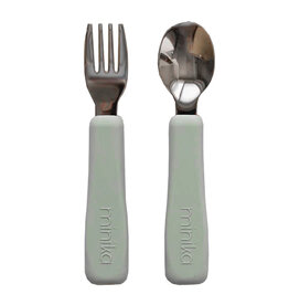 Minika Fork & Spoon Set - Sage