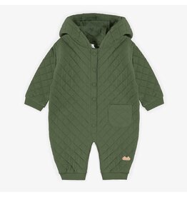Souris Mini Olive Quilted Baby One Piece Size: 12-18m