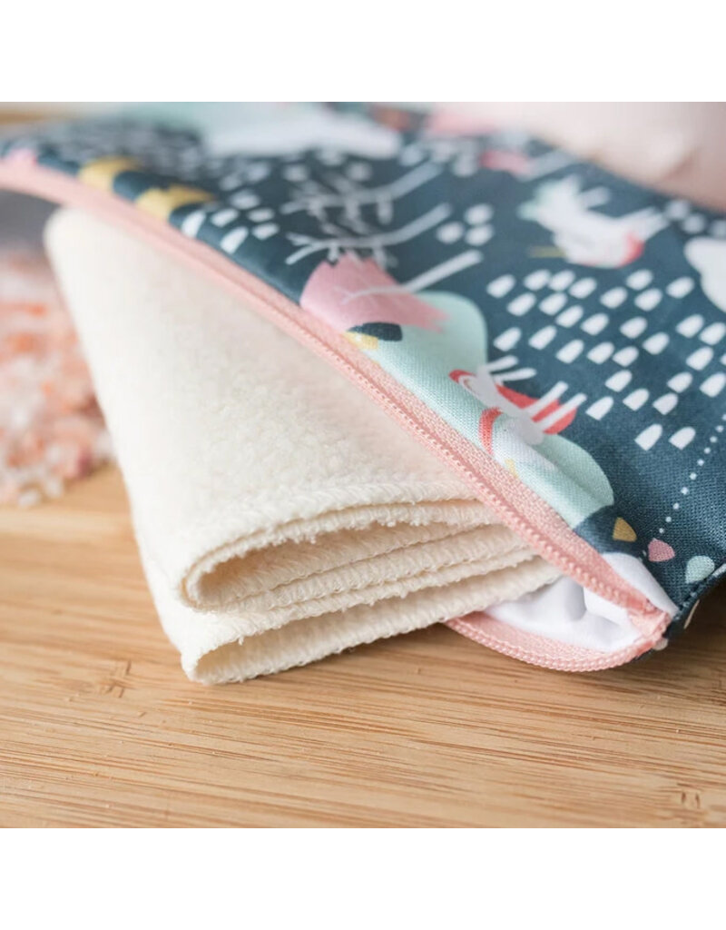 Bamboo/Organic Cotton Fleece Cloths 5pk