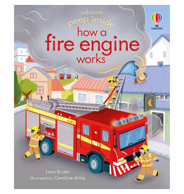 Usborne Peep Inside How a Fire Engine Works