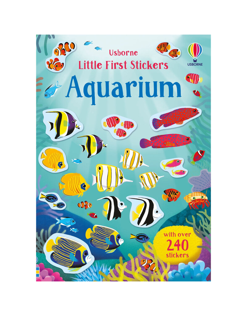 Usborne Little First Stickers: Aquarium
