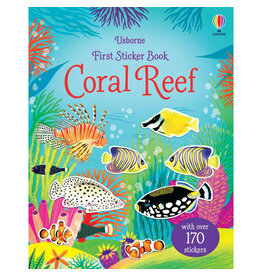 Usborne First Sticker Book Coral Reef 3y+