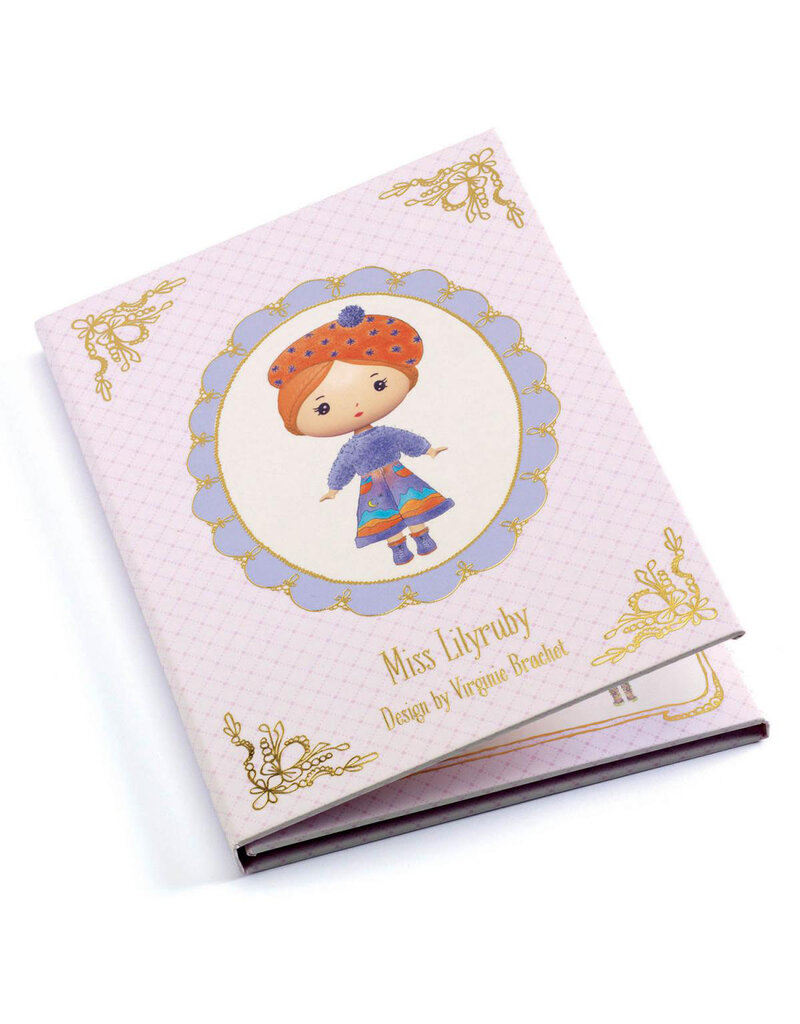 Djeco Miss Lilyruby - Sticker Wardrobe