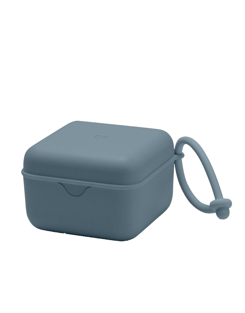 Bibs Bibs Pacifier Box, Petrol