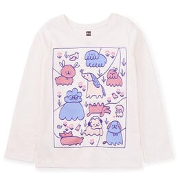 Tea Collection Odile Ferraille Collab Baby Tee, Sizes: 6-9m, 9-12m, 12-18m