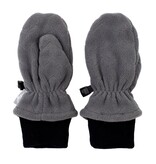 Jan and Jul Fleece Mittens Dark Grey