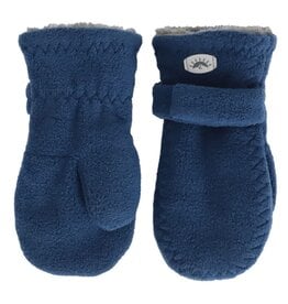 Blue Fleece Mittens