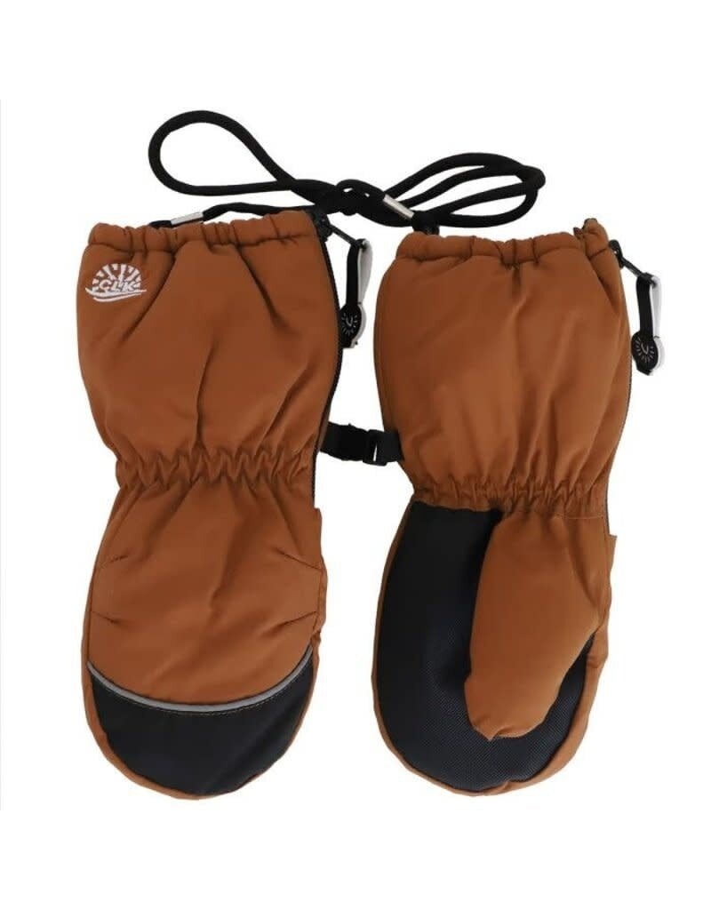 Ginger Zip Waterproof Mittens