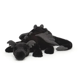 Jellycat Onyx Dragon Little