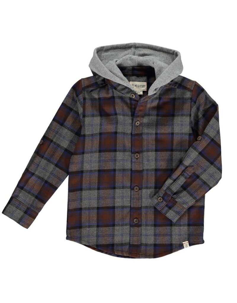 Erin Hooded Woven Shirt