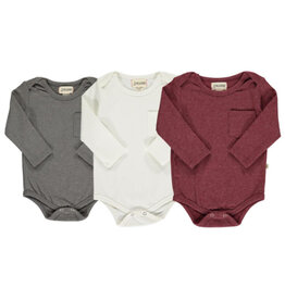 Tellico 3pk Onesies Sizes: 6-9m, 9-12m