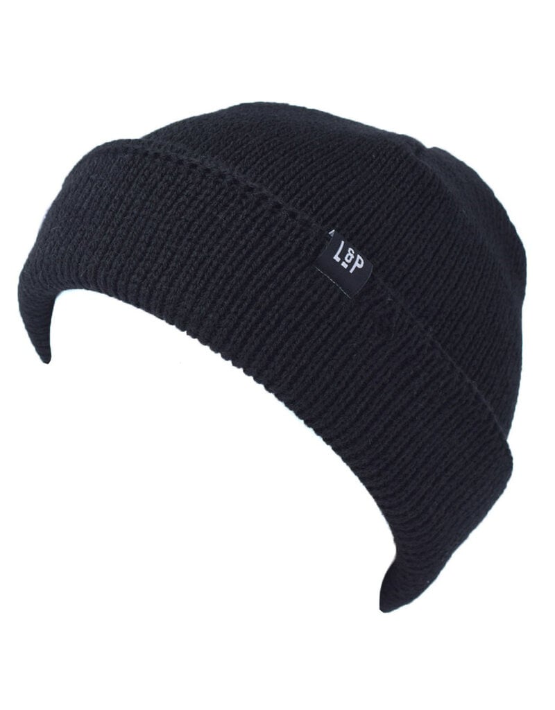 L and P Apparel Black New York Toque