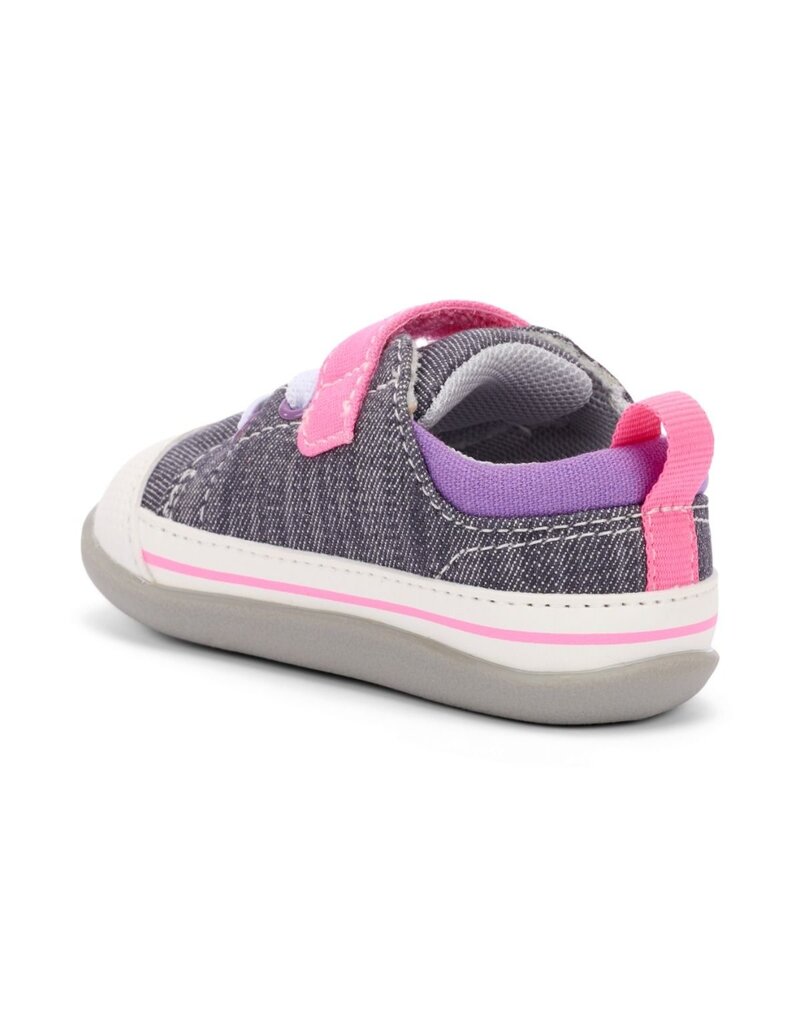 See Kai Run Stevie II Infant Grey/Pink