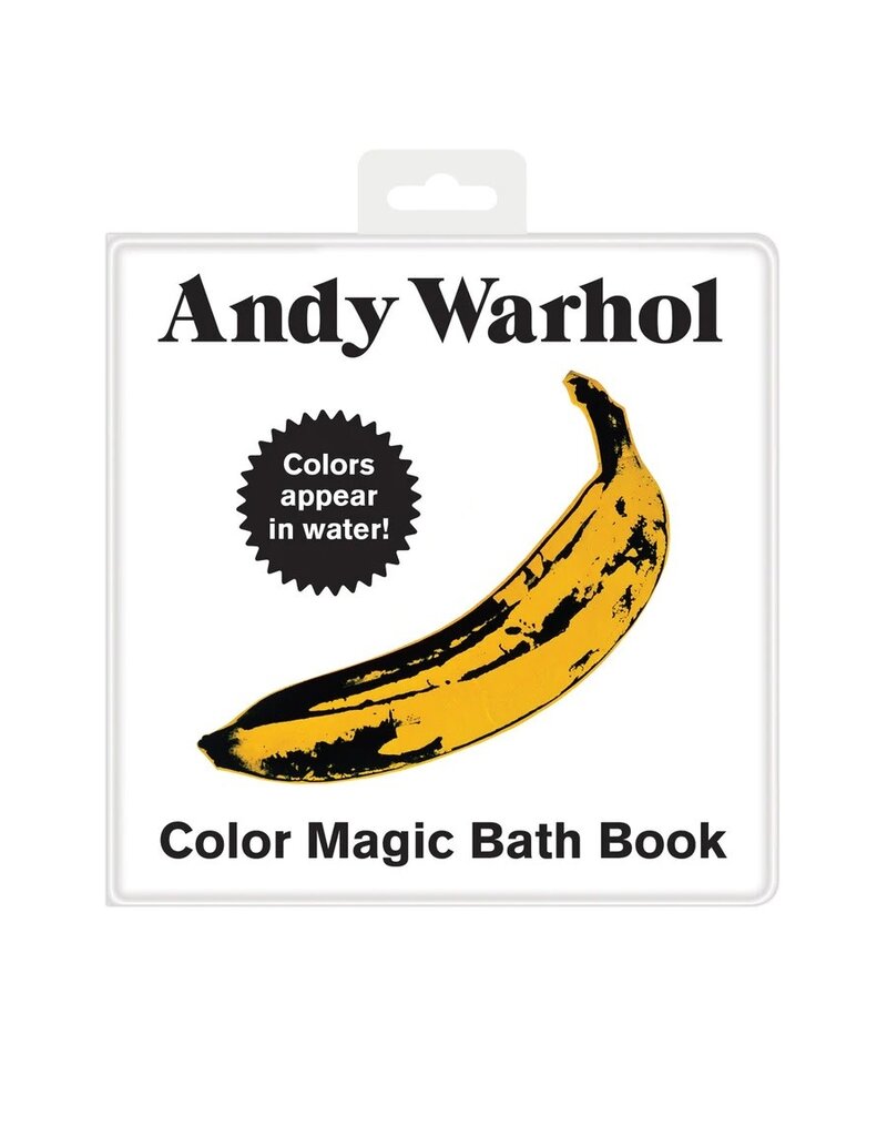Mudpuppy Andy Warhol Color Magic Bath Book