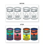 Mudpuppy Andy Warhol Color Magic Bath Book