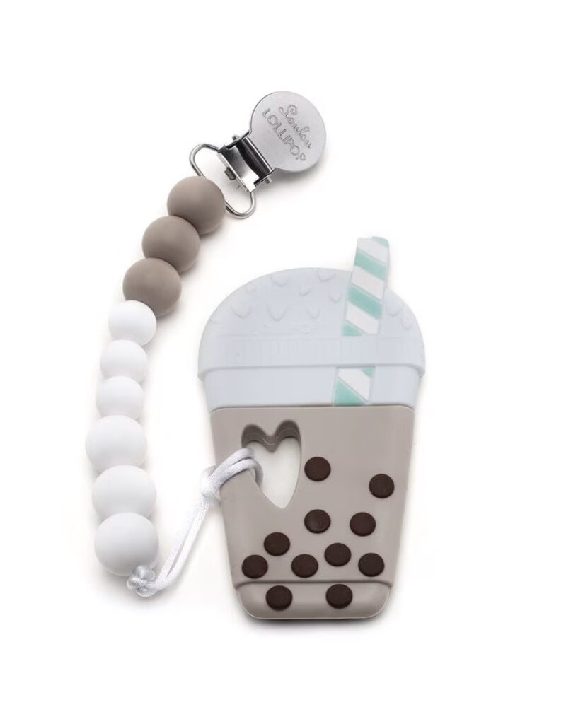 Loulou Lollipop Silicone Bubble Tea Teether
