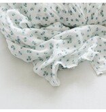 Lulujo Swaddle Blanket Muslin Cotton LG-Blueberries 0m+