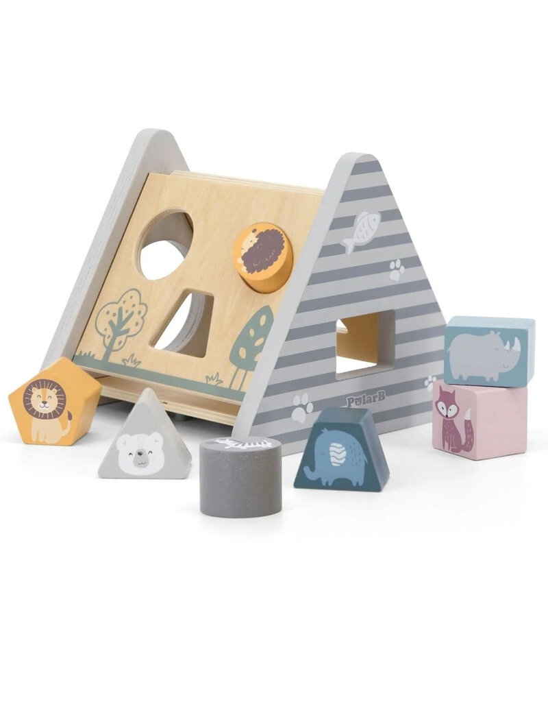 Polar Bear Shape Sorter & Gear Play