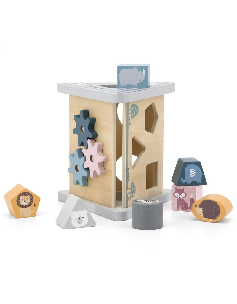 Polar Bear Shape Sorter & Gear Play