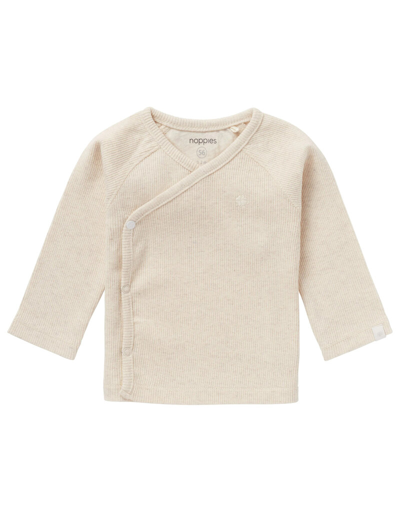 Noppies Basics Nanyuki Organic Kimono Tee - Oatmeal