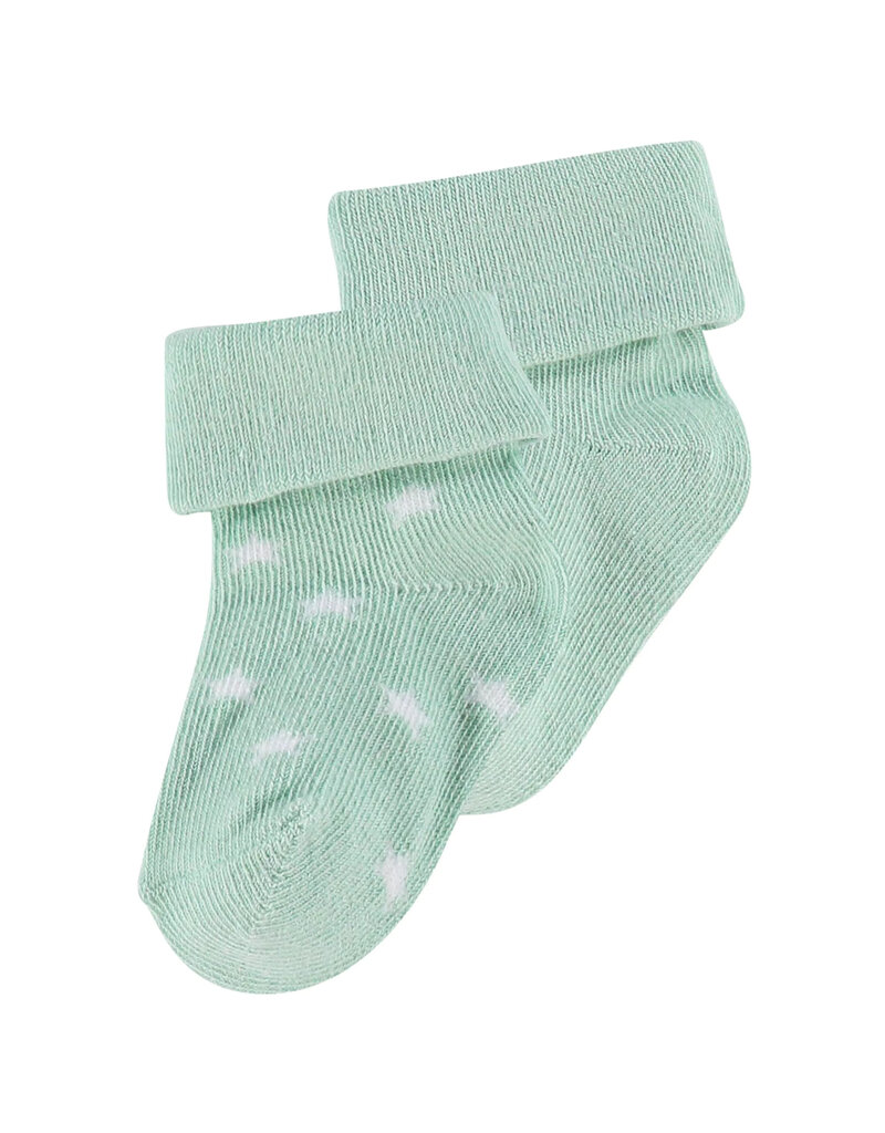 Noppies Basics Mint Star Socks 2pk