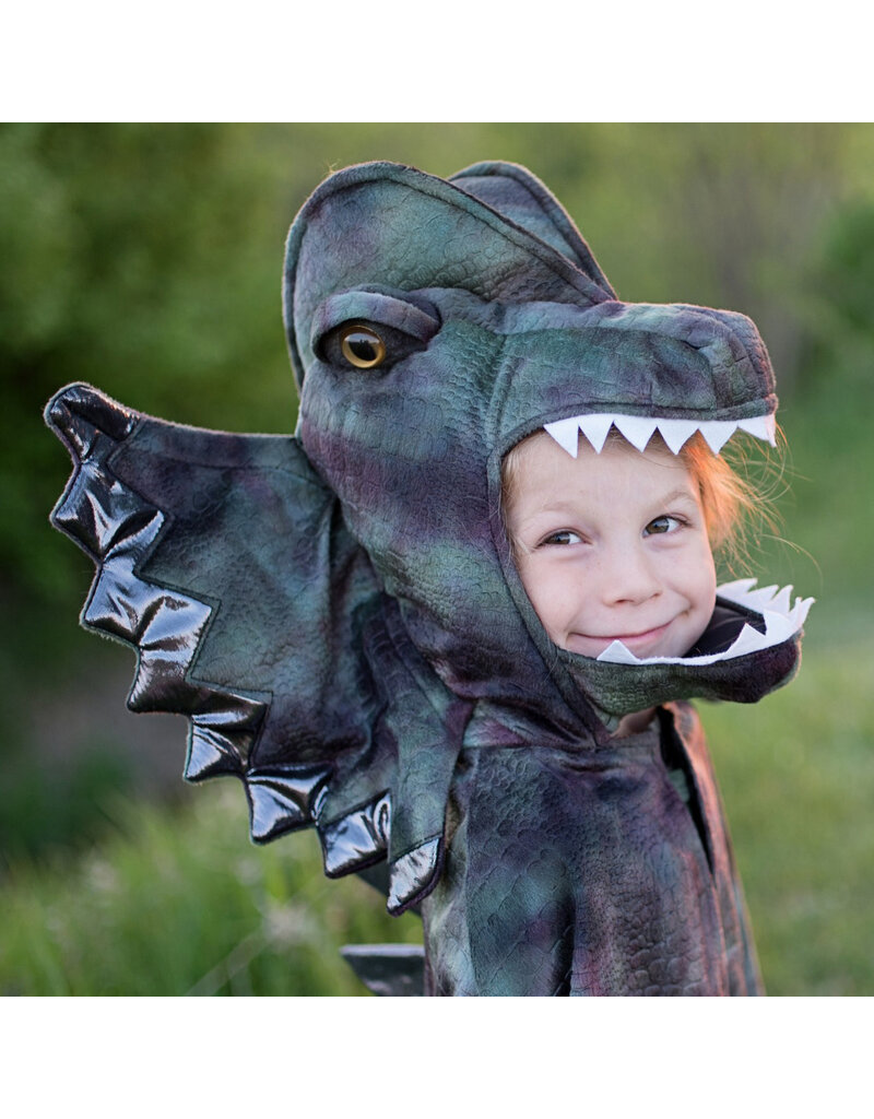 Great Pretenders Grandmasaurus Dilophosaurus Cape w/Claws, Size 4-6y