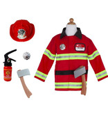 Great Pretenders Firefighter Set (w/ 5 Accessories), 3-4T