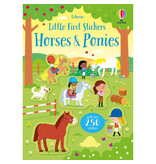 Usborne Little First Stickers: Horses & Ponies