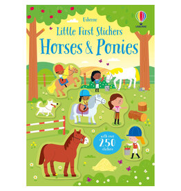 Usborne Little First Stickers: Horses & Ponies