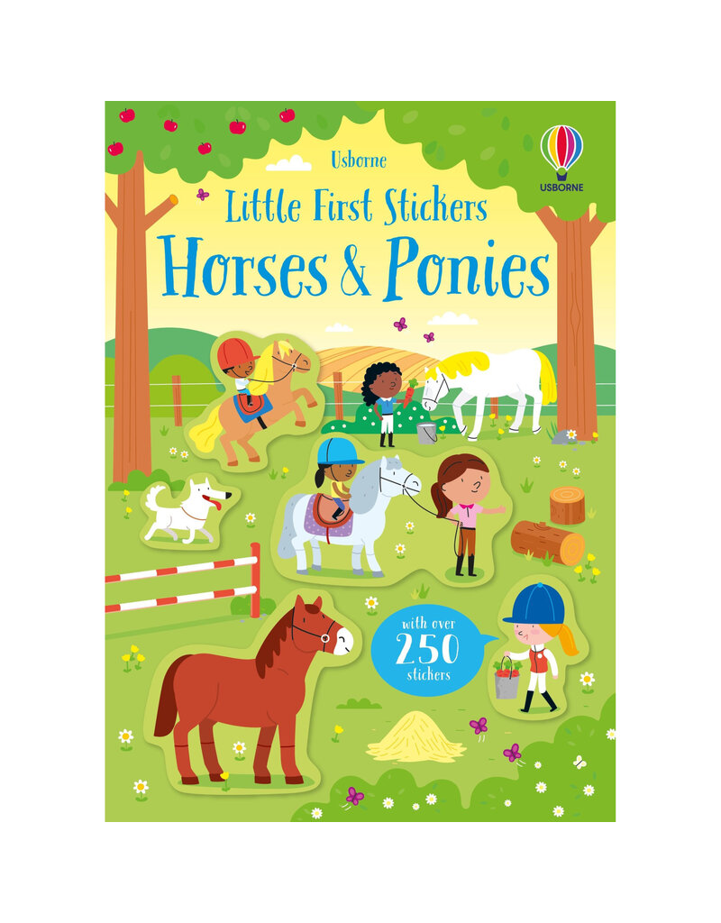 Usborne Little First Stickers: Horses & Ponies