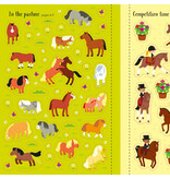 Usborne Little First Stickers: Horses & Ponies