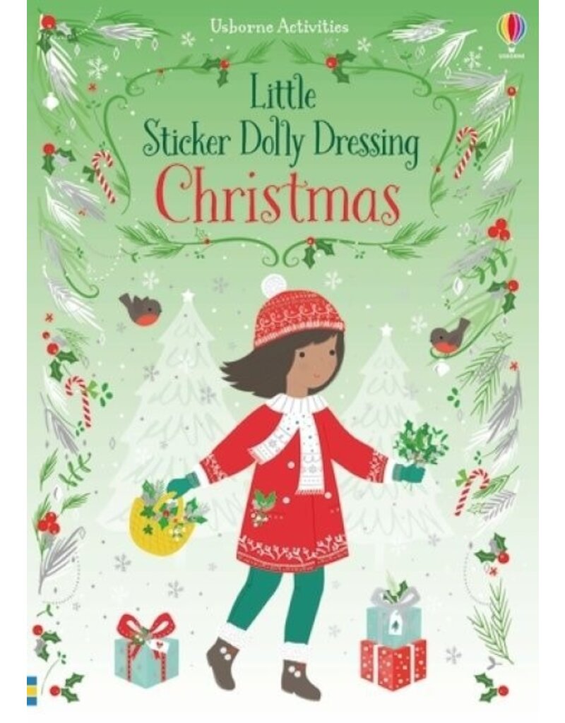 Usborne Little Sticker Dolly Dressing: Christmas