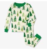 Hatley Christmas Trees Glow PJs