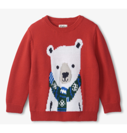 Hatley Holiday Bear Crew Neck Knit Sweater