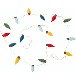 Felt Christmas Light Ornament