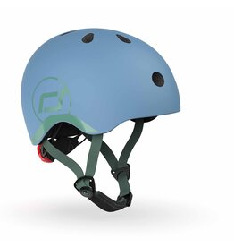 Scoot and Ride Baby/Toddler XXS-S (1-4y) Helmet - Steel
