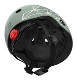 Scoot and Ride Baby/Toddler XXS-S Helmet - Green Lines