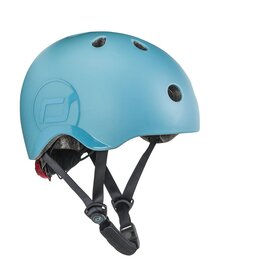 Scoot and Ride Kids S-M (4-8y) Helmet - Steel