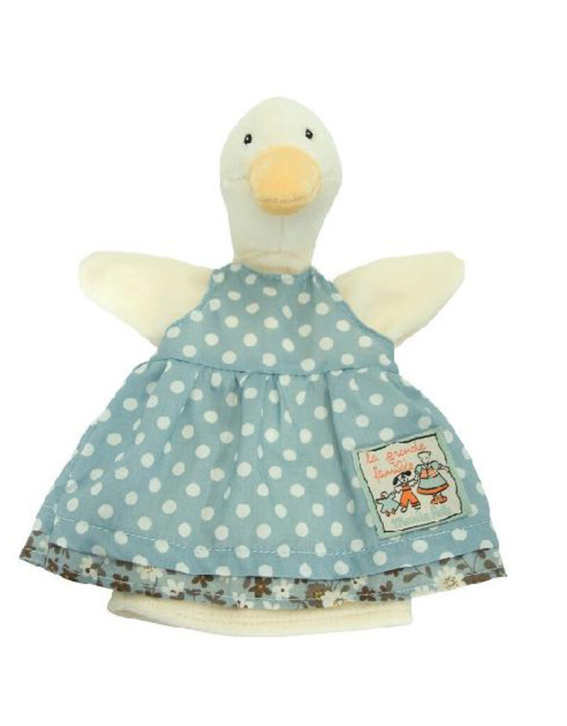 Moulin Roty Grande Famille - Jeanne Duck Hand Puppet