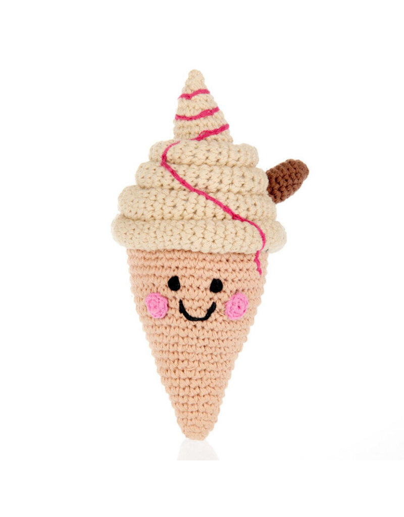 Pebble Organic Ice Cream Rattle - Vancouver's Best Baby & Kids Store:  Unique Gifts, Toys, Clothing, Shoes, Boots, Baby Shower Gifts.