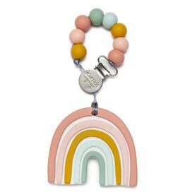 Loulou Lollipop Silicone Pastel Rainbow Teether