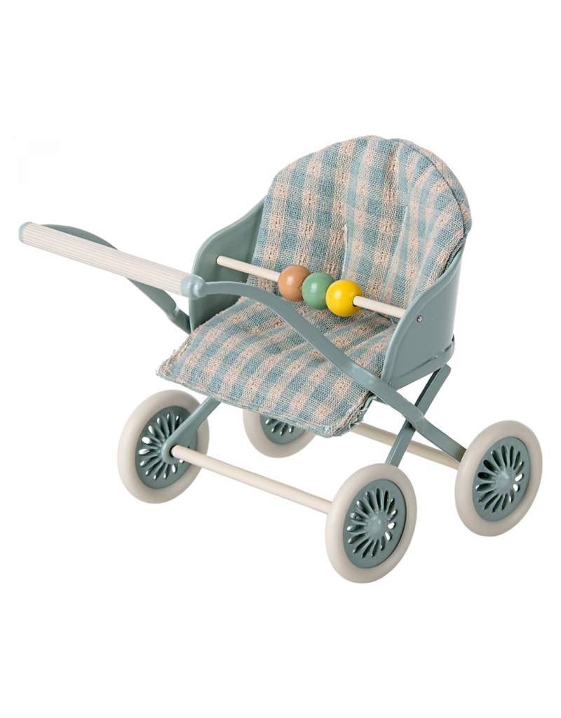 Maileg Stroller (for Mice), Mint